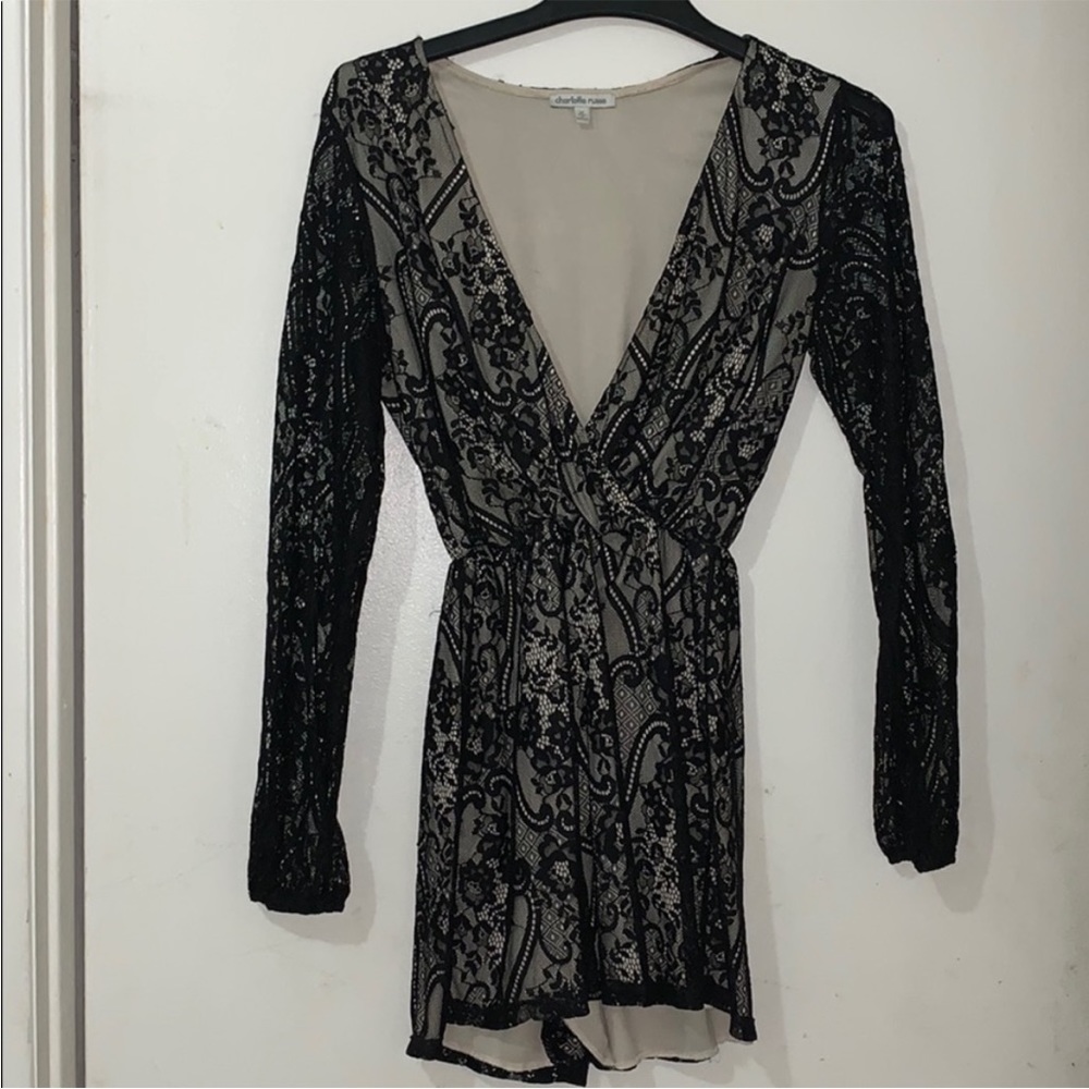 Long sleeve romper